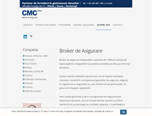 Tablet Screenshot of cmcasigurari.ro